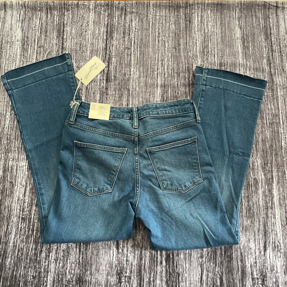 VTG Universal Thread Womens Stretch Mid Rise Jeans Bootcut Leg Size 0/25 NWT - Picture 3 of 4